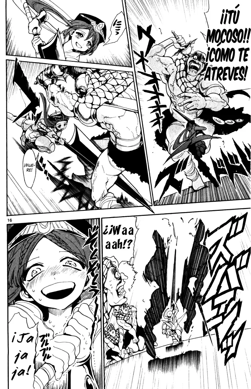 Magi - Labyrinth of Magic capítulo 135, página 16