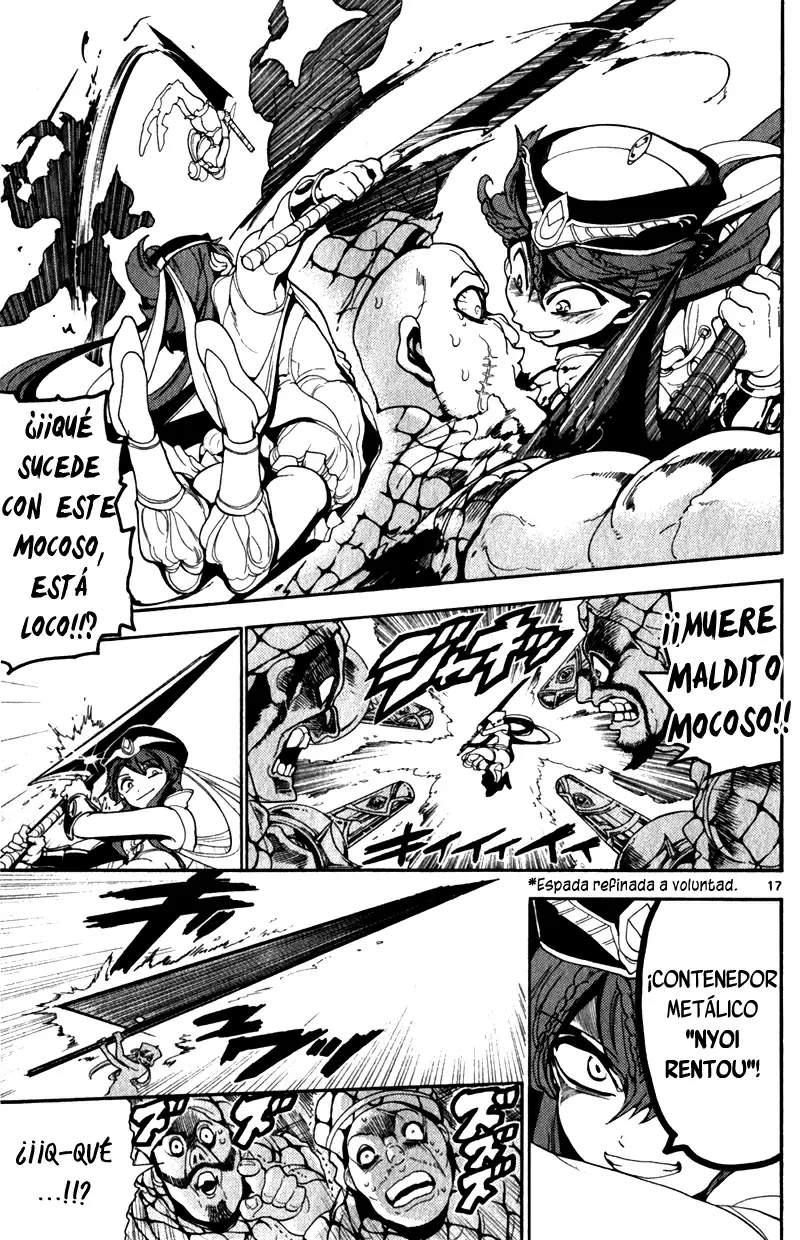 Magi - Labyrinth of Magic capítulo 135, página 17