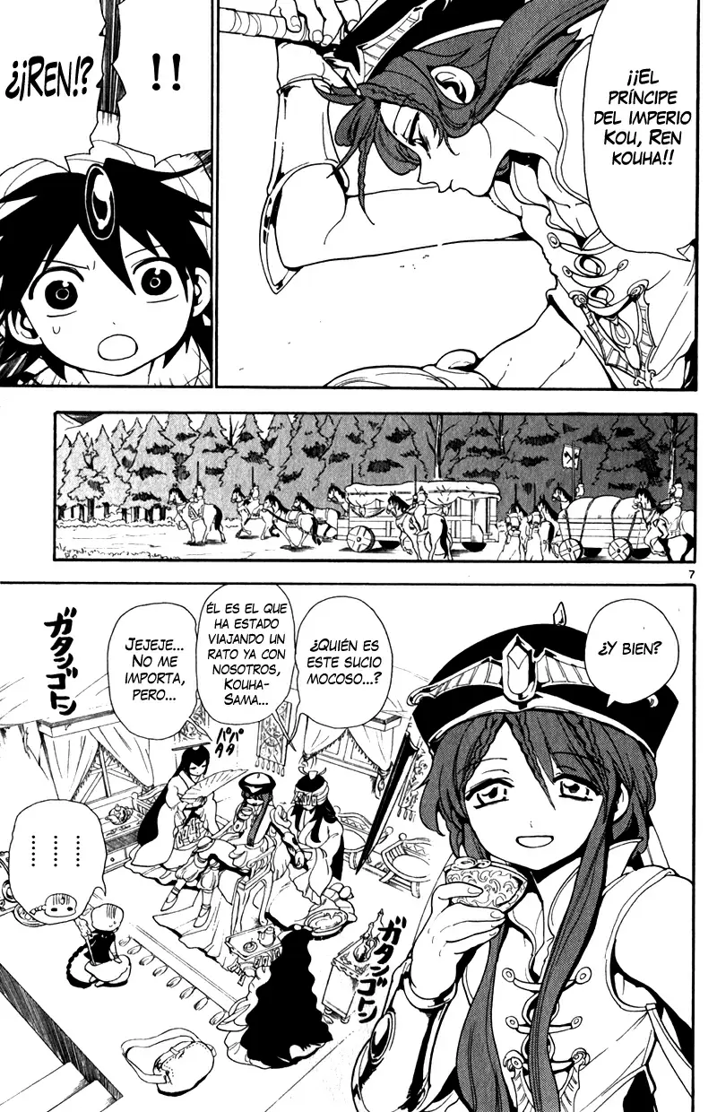 Magi - Labyrinth of Magic capítulo 136, página 7
