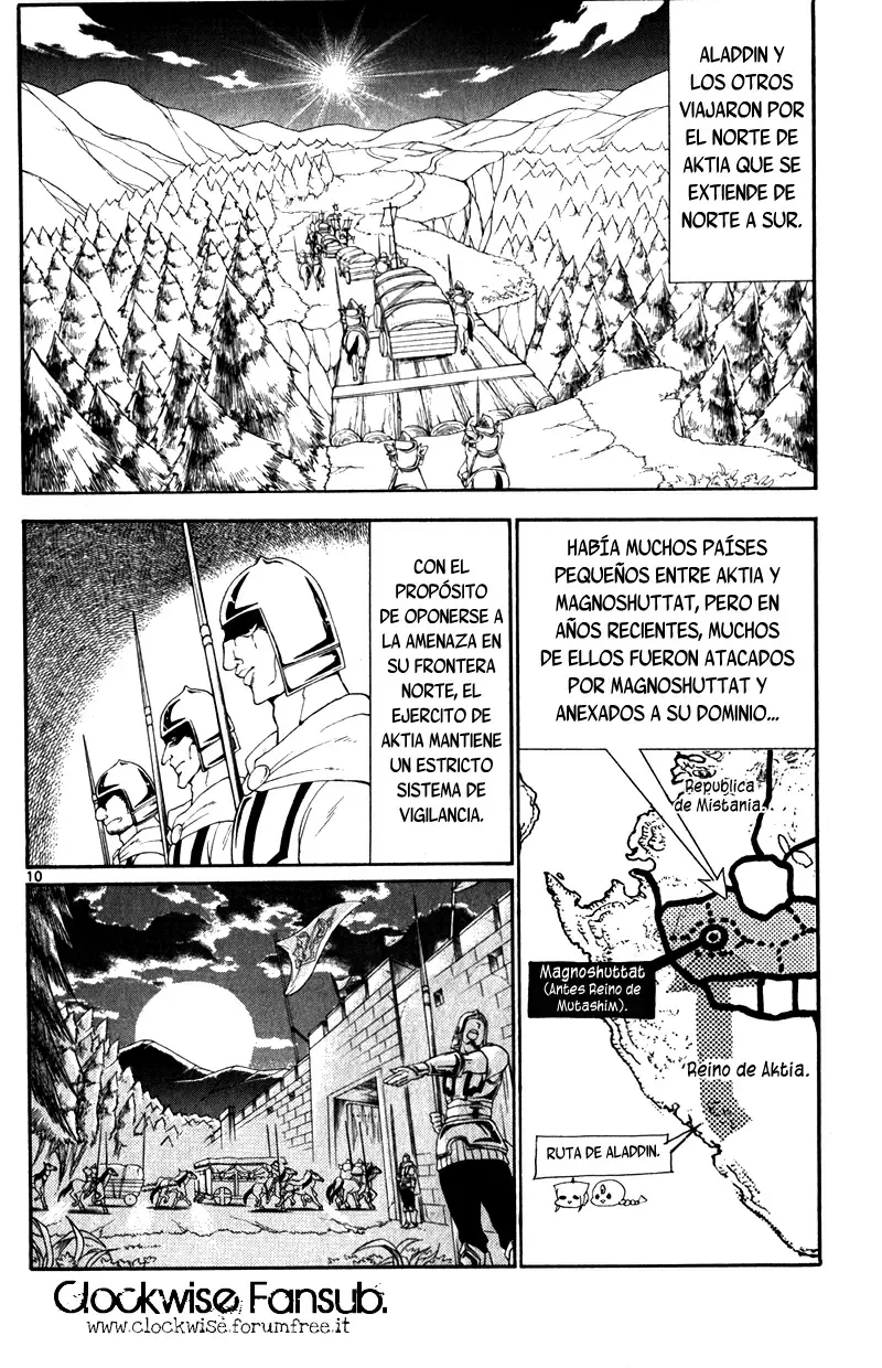 Magi - Labyrinth of Magic capítulo 136, página 10
