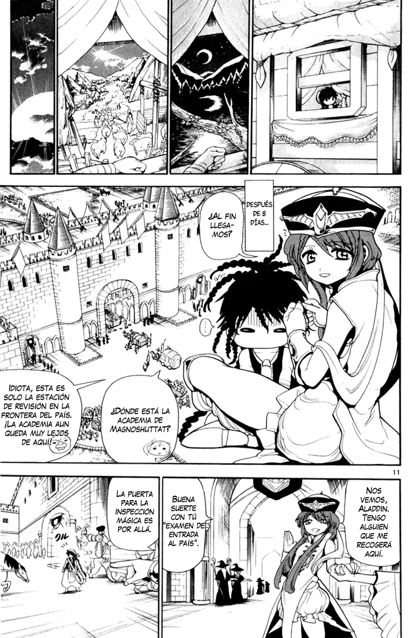 Magi - Labyrinth of Magic capítulo 136, página 11