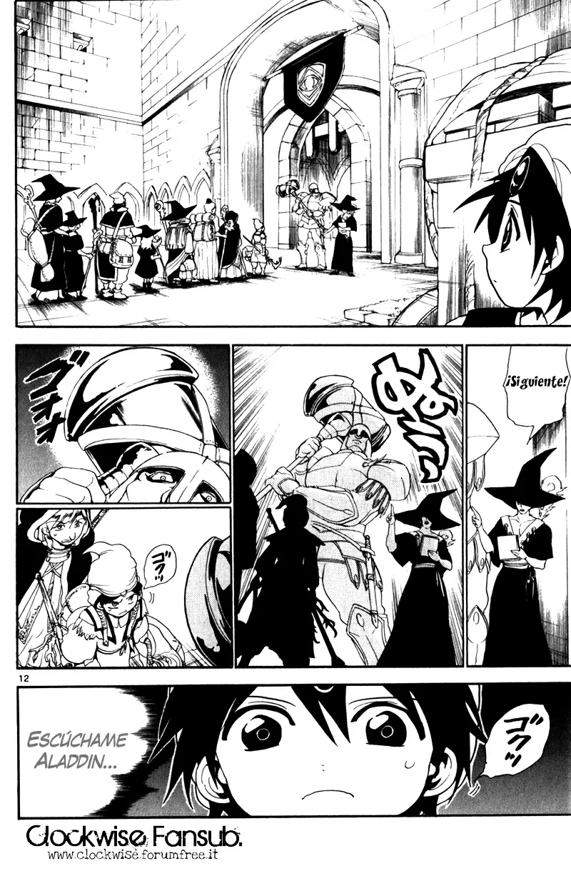 Magi - Labyrinth of Magic capítulo 136, página 12