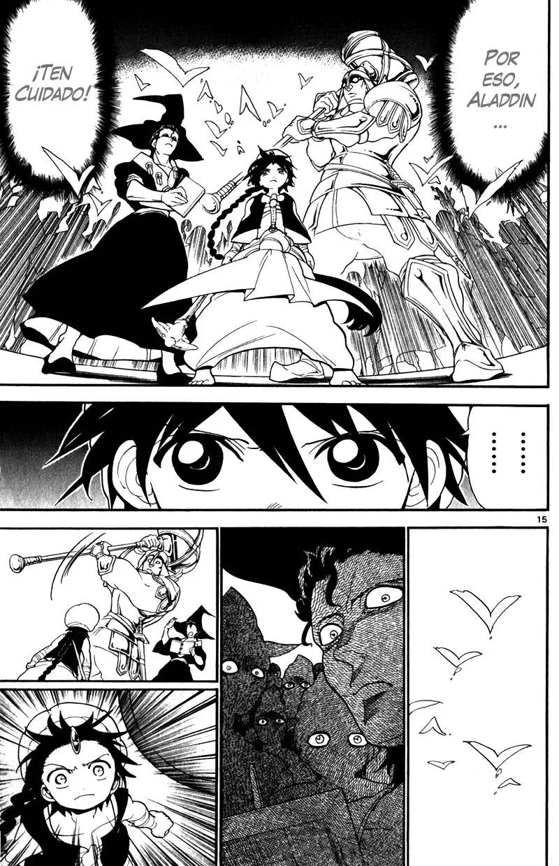 Magi - Labyrinth of Magic capítulo 136, página 15
