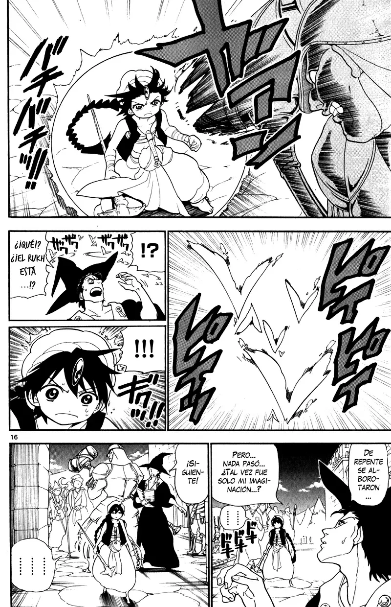 Magi - Labyrinth of Magic capítulo 136, página 16