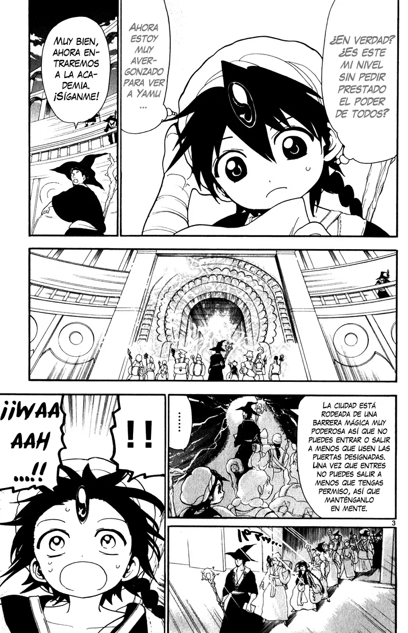 Magi - Labyrinth of Magic capítulo 137, página 3