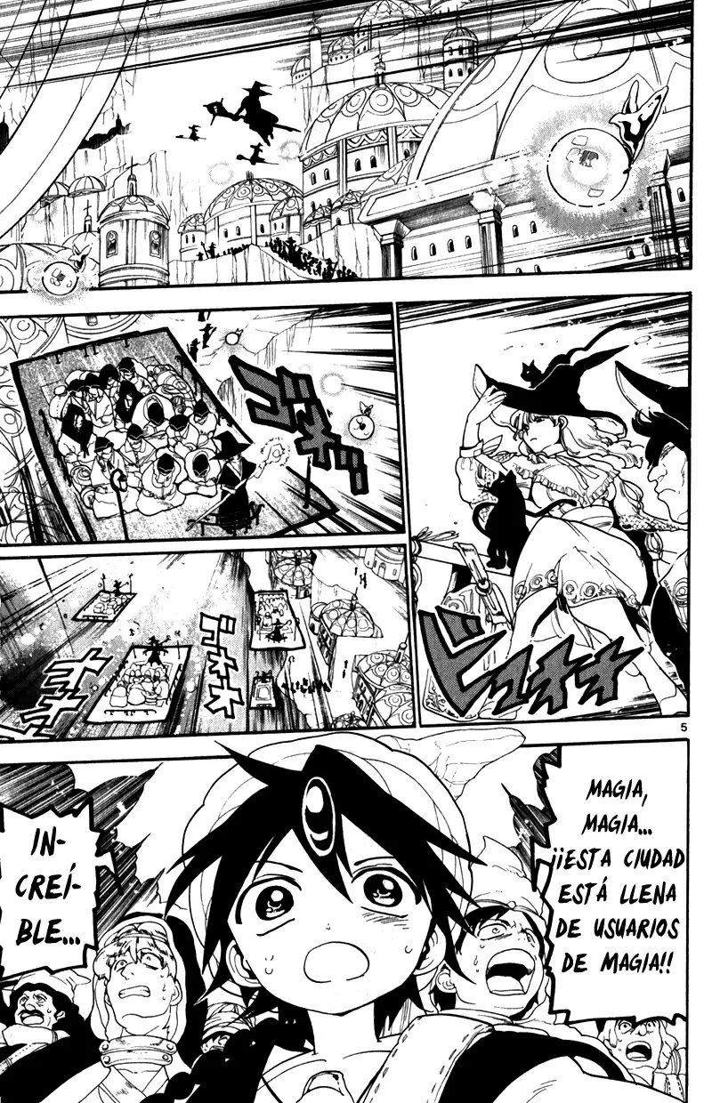 Magi - Labyrinth of Magic capítulo 137, página 5