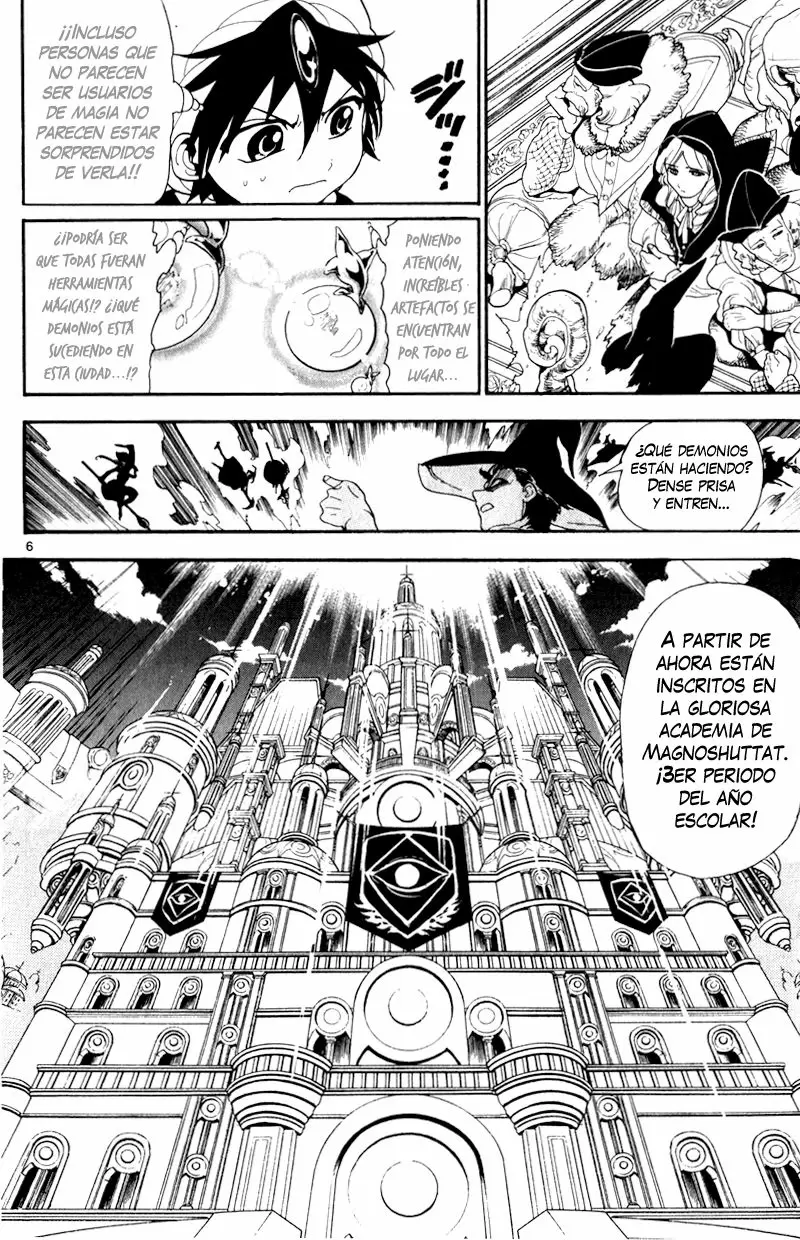 Magi - Labyrinth of Magic capítulo 137, página 6