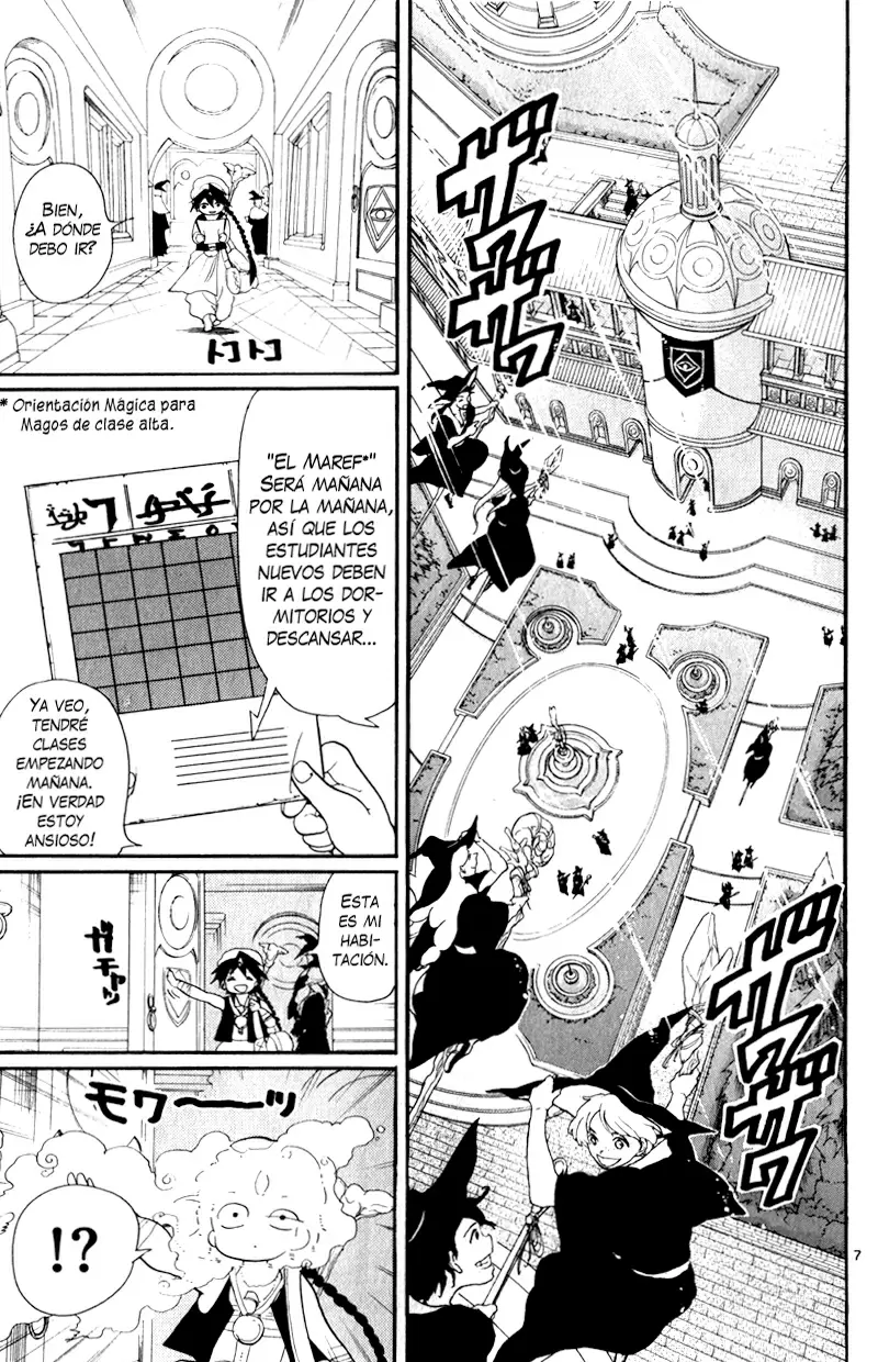 Magi - Labyrinth of Magic capítulo 137, página 7