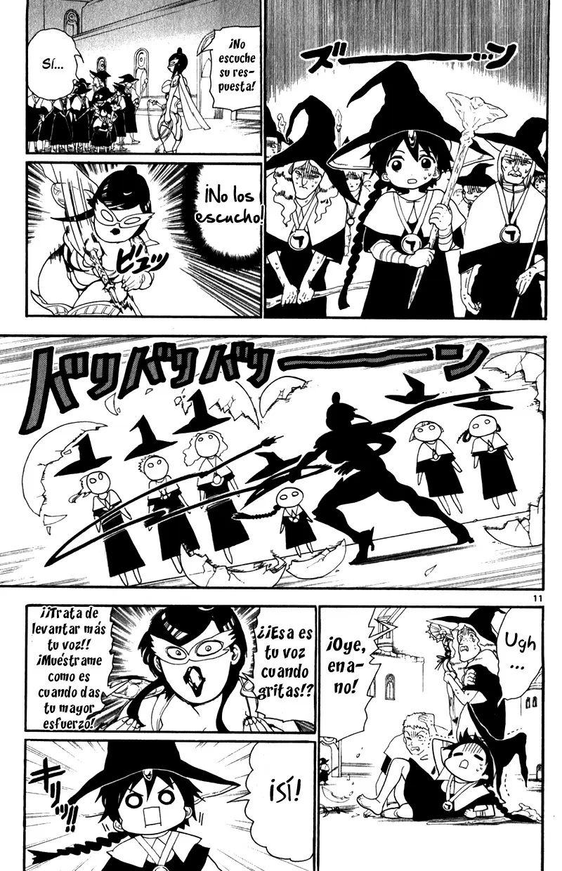 Magi - Labyrinth of Magic capítulo 137, página 11