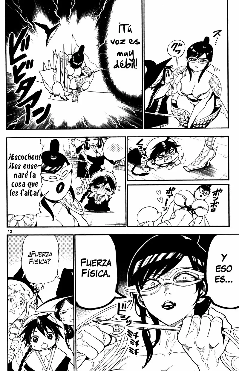 Magi - Labyrinth of Magic capítulo 137, página 12