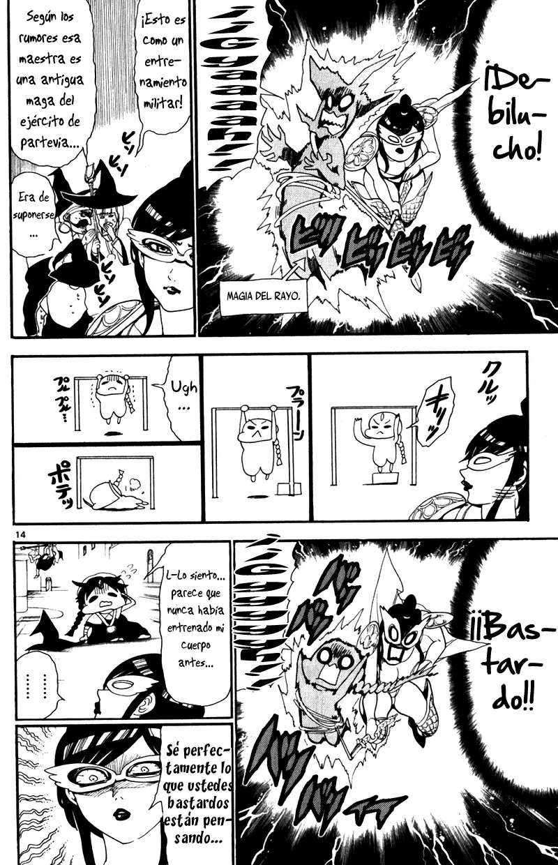 Magi - Labyrinth of Magic capítulo 137, página 14