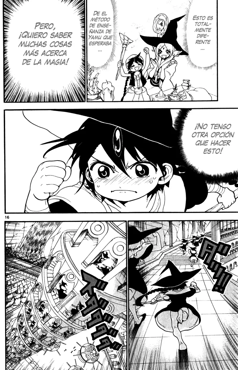 Magi - Labyrinth of Magic capítulo 137, página 16