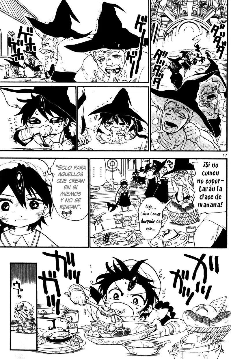 Magi - Labyrinth of Magic capítulo 137, página 17