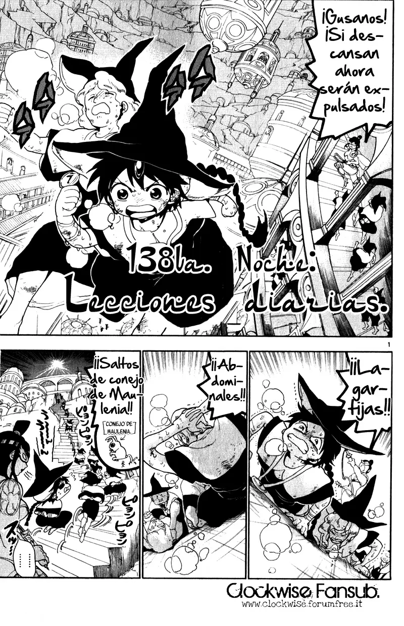 Magi - Labyrinth of Magic capítulo 138, página 1