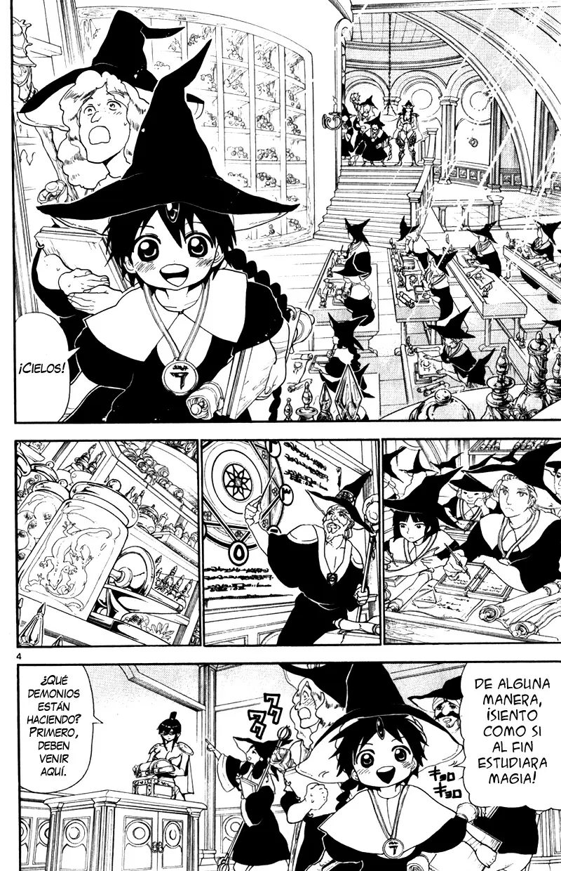 Magi - Labyrinth of Magic capítulo 138, página 4