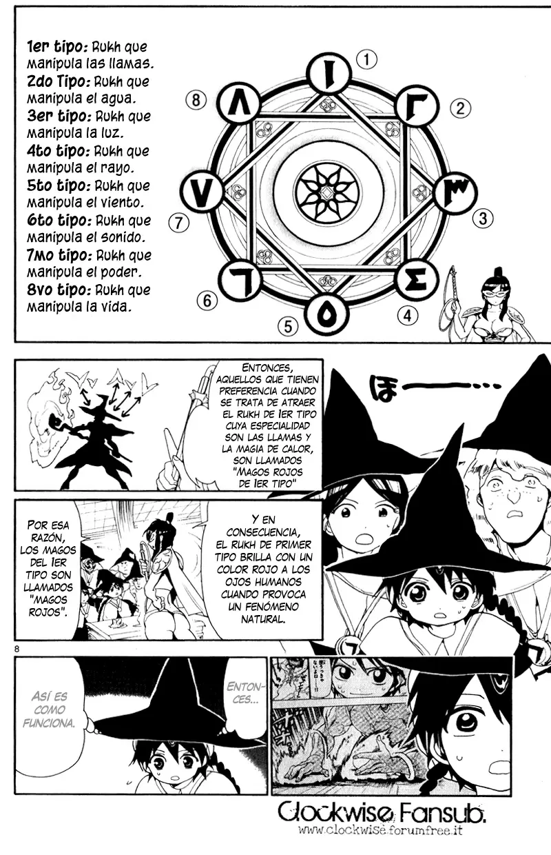Magi - Labyrinth of Magic capítulo 138, página 8