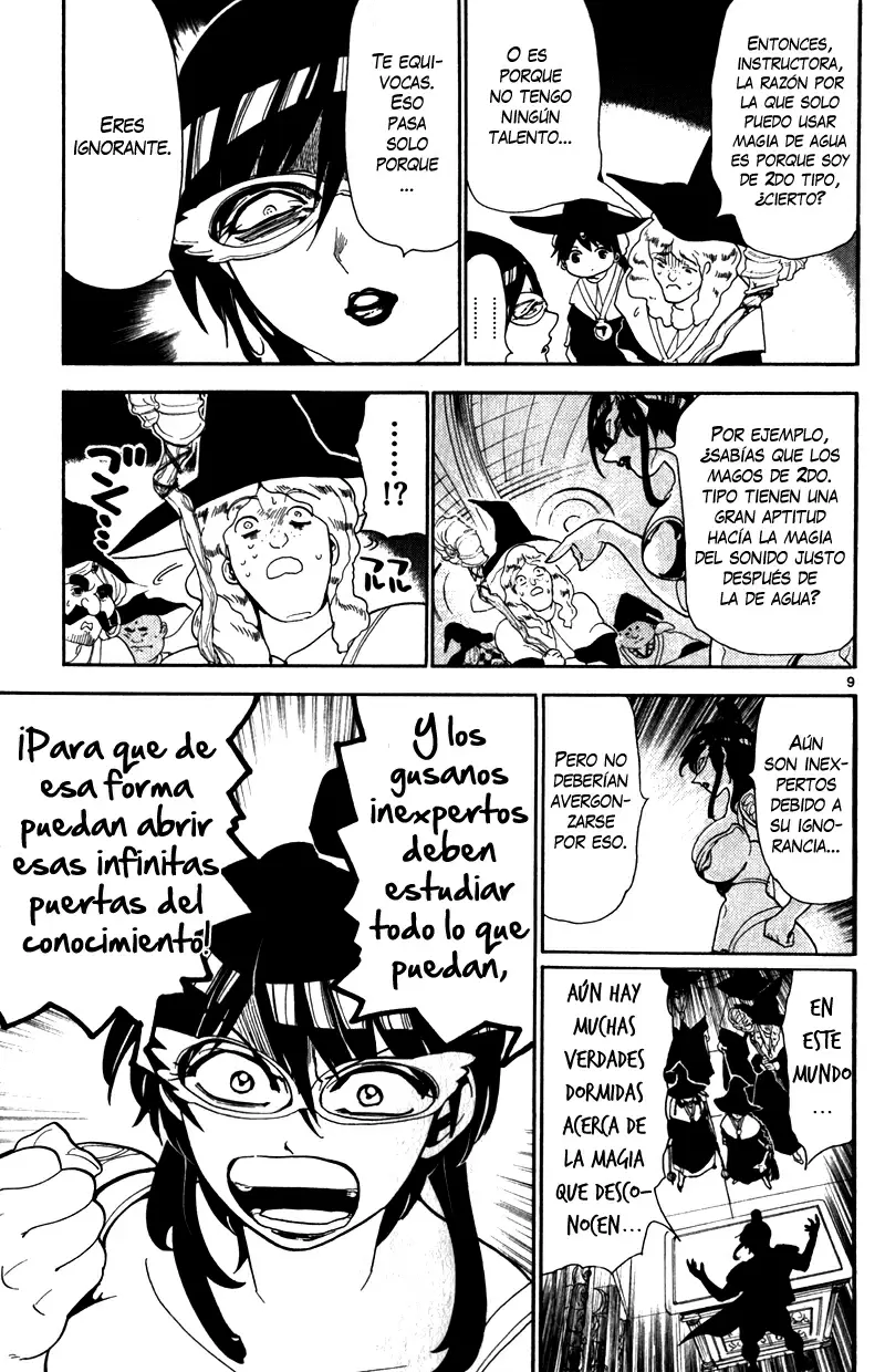 Magi - Labyrinth of Magic capítulo 138, página 9