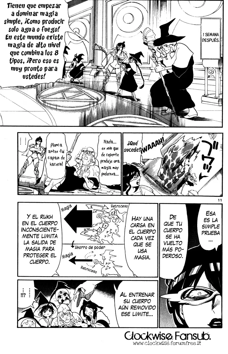Magi - Labyrinth of Magic capítulo 138, página 11