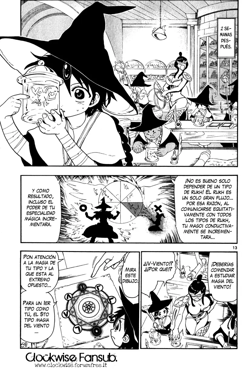 Magi - Labyrinth of Magic capítulo 138, página 13
