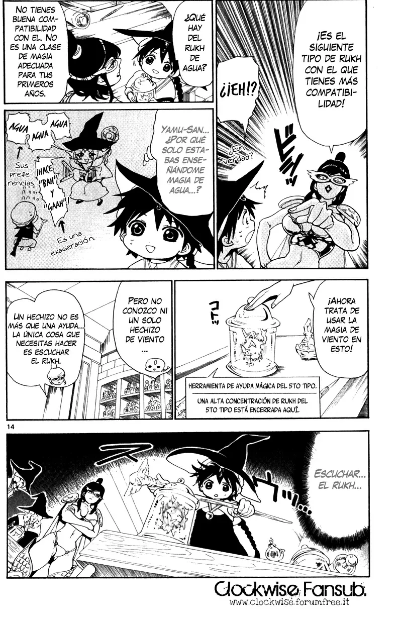 Magi - Labyrinth of Magic capítulo 138, página 14