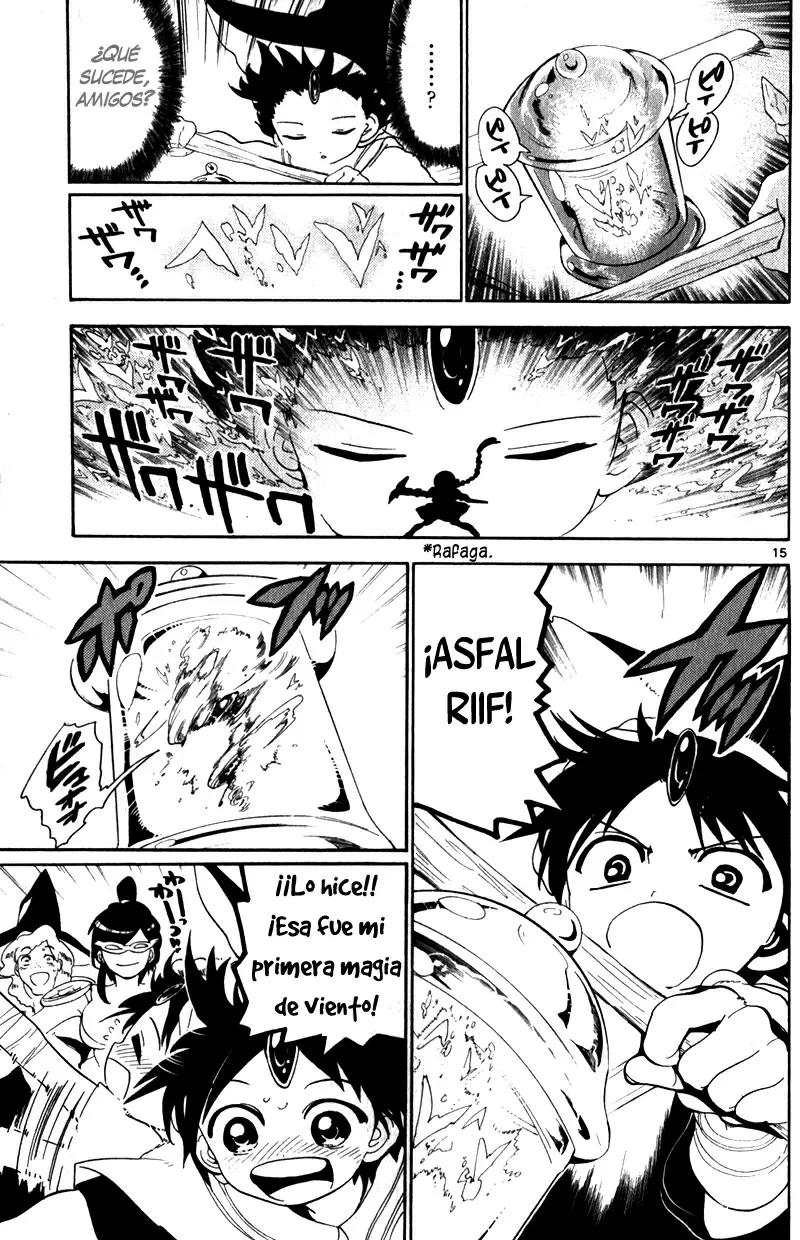 Magi - Labyrinth of Magic capítulo 138, página 15