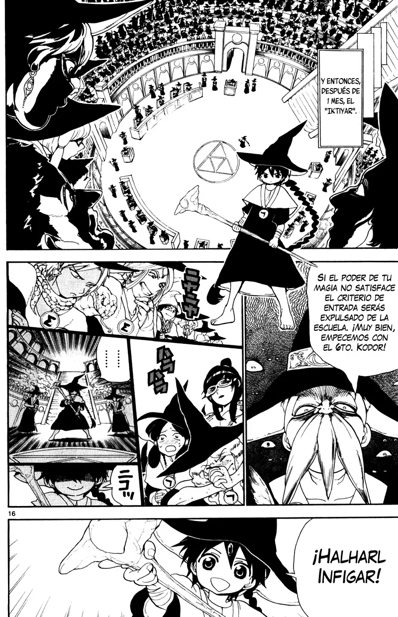 Magi - Labyrinth of Magic capítulo 138, página 16
