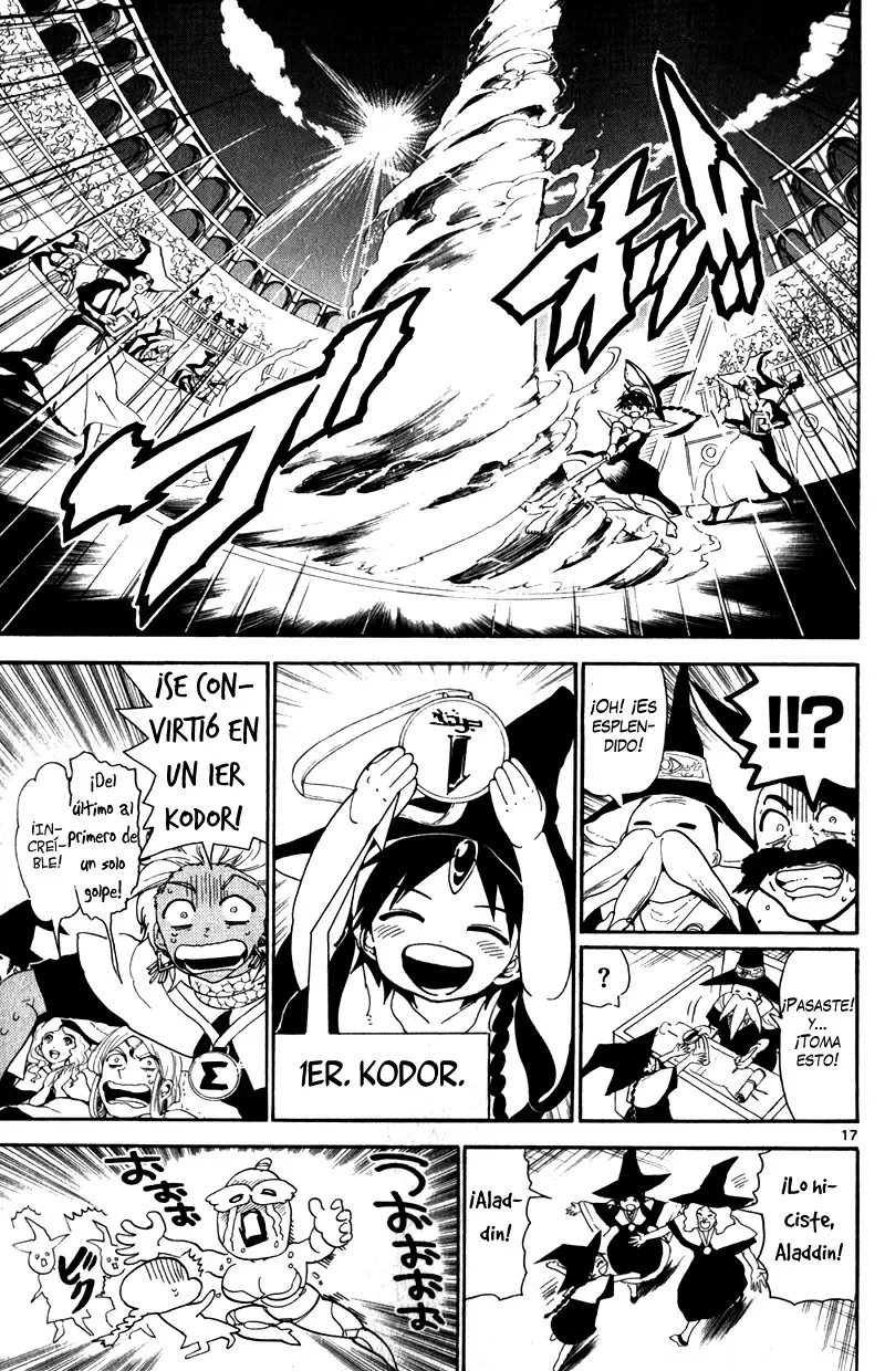 Magi - Labyrinth of Magic capítulo 138, página 17