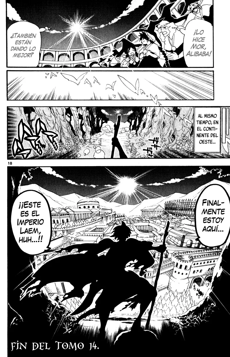 Magi - Labyrinth of Magic capítulo 138, página 18