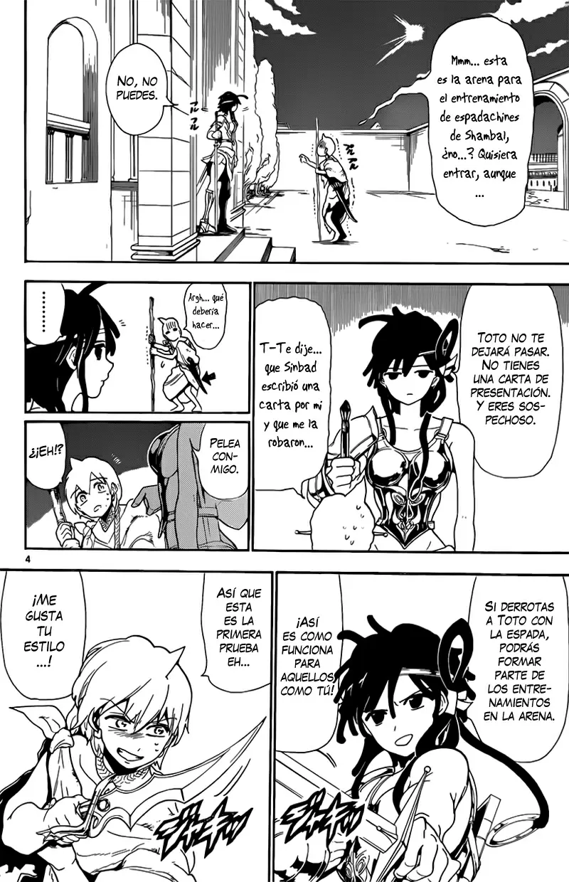 Magi - Labyrinth of Magic capítulo 139, página 6