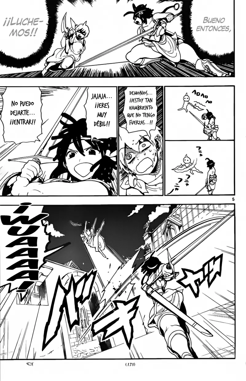 Magi - Labyrinth of Magic capítulo 139, página 7