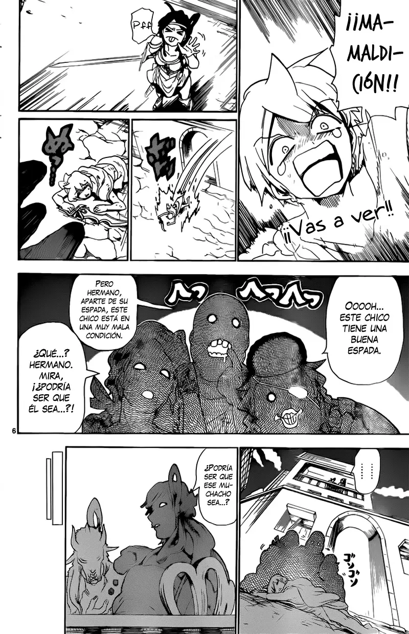 Magi - Labyrinth of Magic capítulo 139, página 8