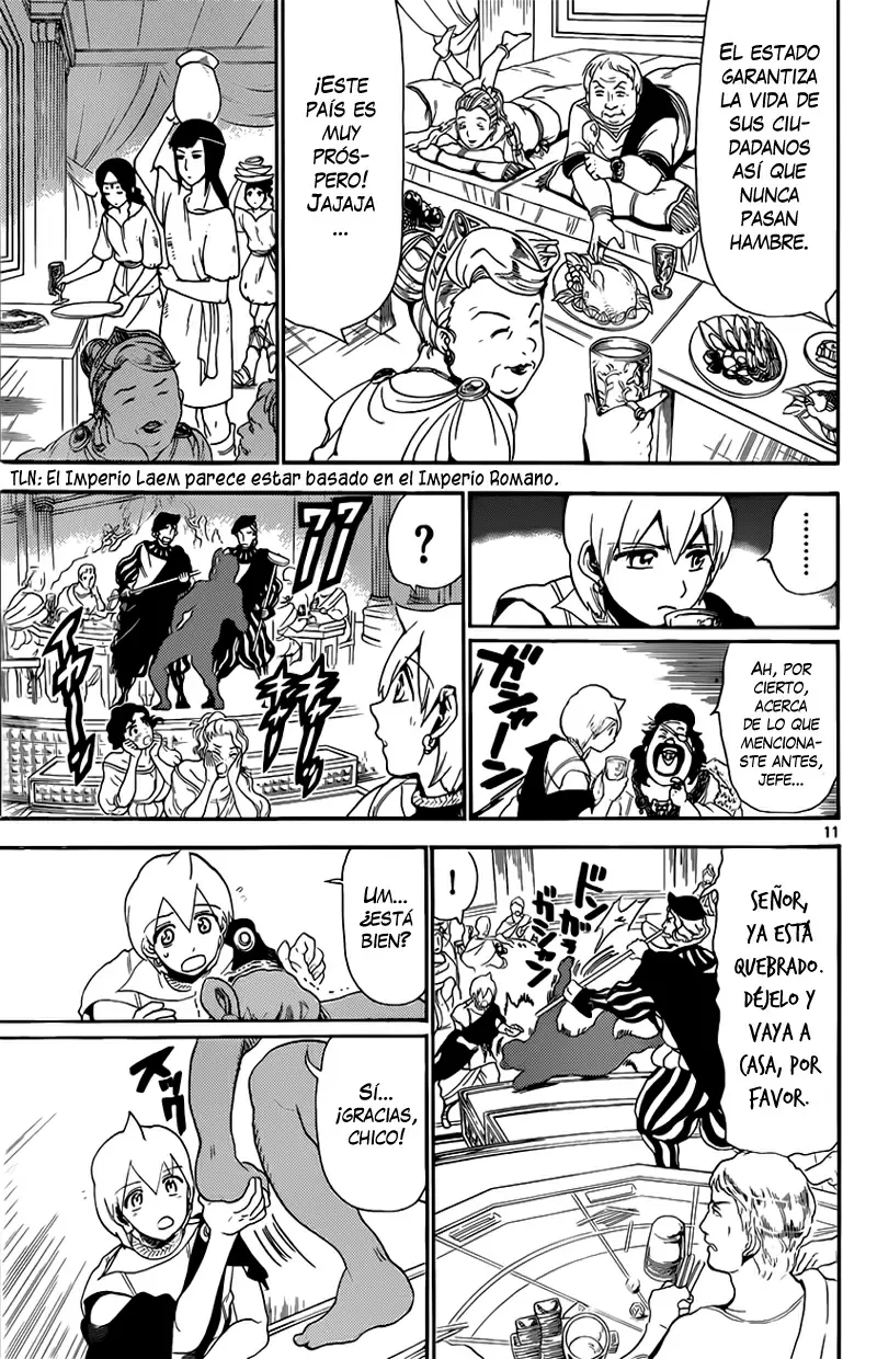 Magi - Labyrinth of Magic capítulo 139, página 13