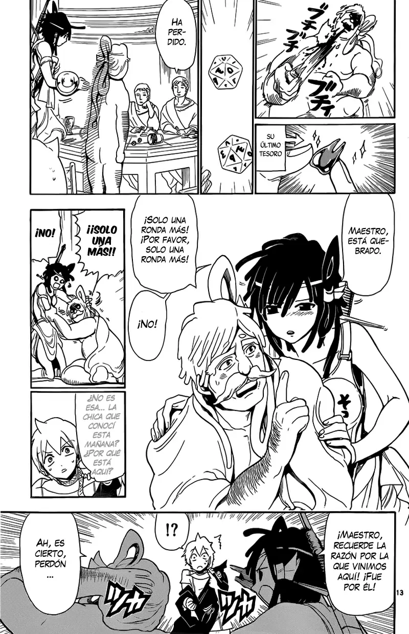 Magi - Labyrinth of Magic capítulo 139, página 15