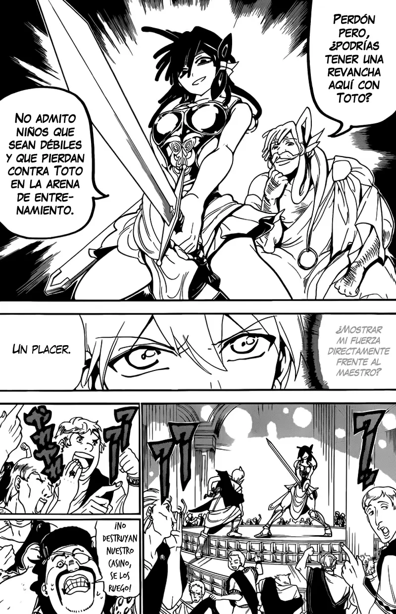 Magi - Labyrinth of Magic capítulo 139, página 17