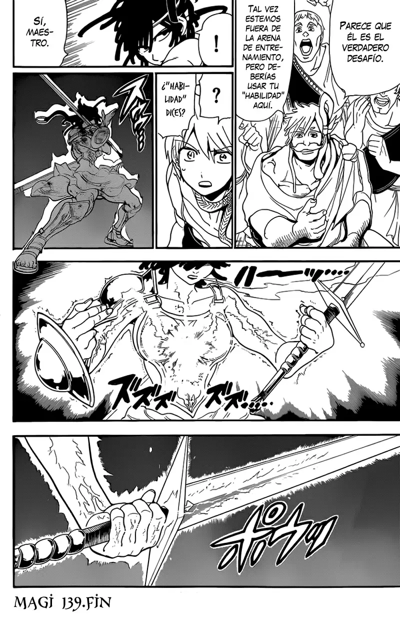 Magi - Labyrinth of Magic capítulo 139, página 20