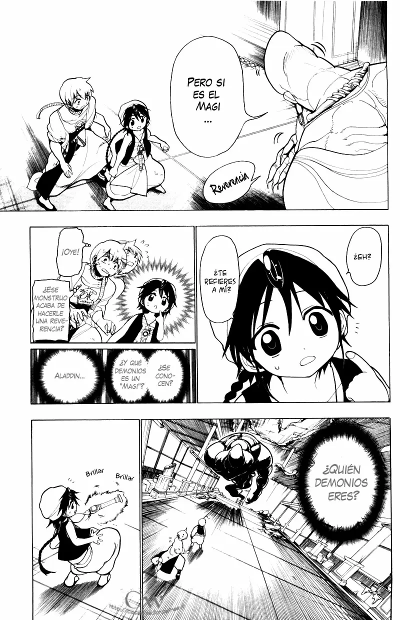 Magi - Labyrinth of Magic capítulo 14, página 18