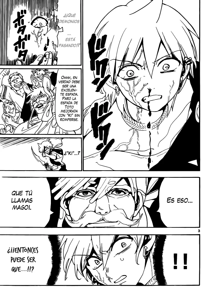 Magi - Labyrinth of Magic capítulo 140, página 3
