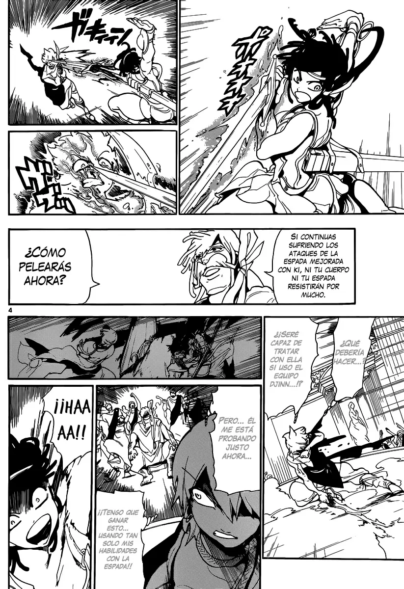 Magi - Labyrinth of Magic capítulo 140, página 4