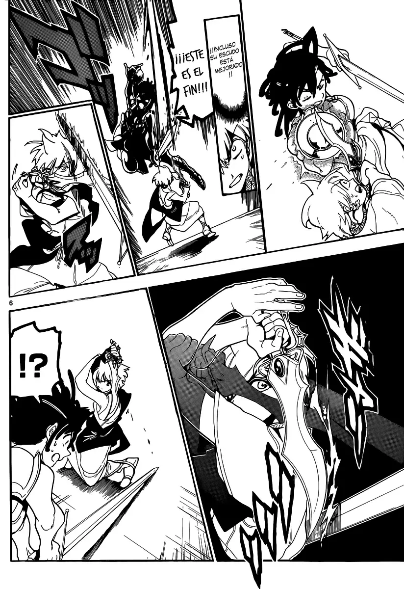 Magi - Labyrinth of Magic capítulo 140, página 6