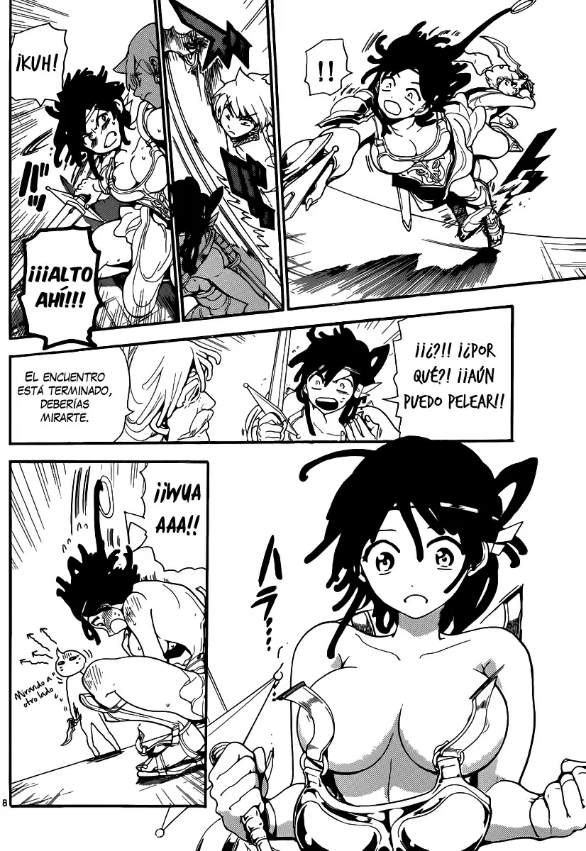 Magi - Labyrinth of Magic capítulo 140, página 8