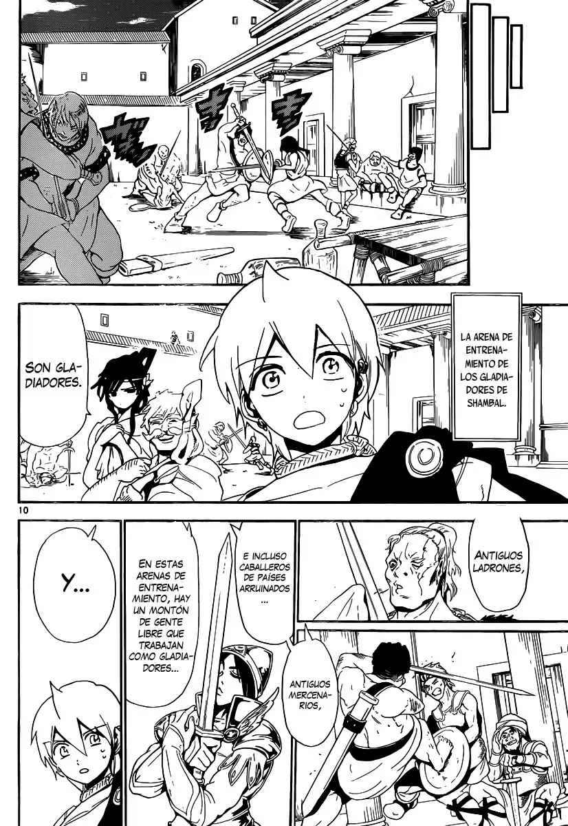 Magi - Labyrinth of Magic capítulo 140, página 10