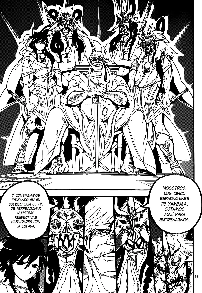 Magi - Labyrinth of Magic capítulo 140, página 11