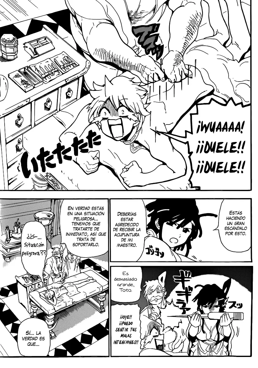 Magi - Labyrinth of Magic capítulo 140, página 13