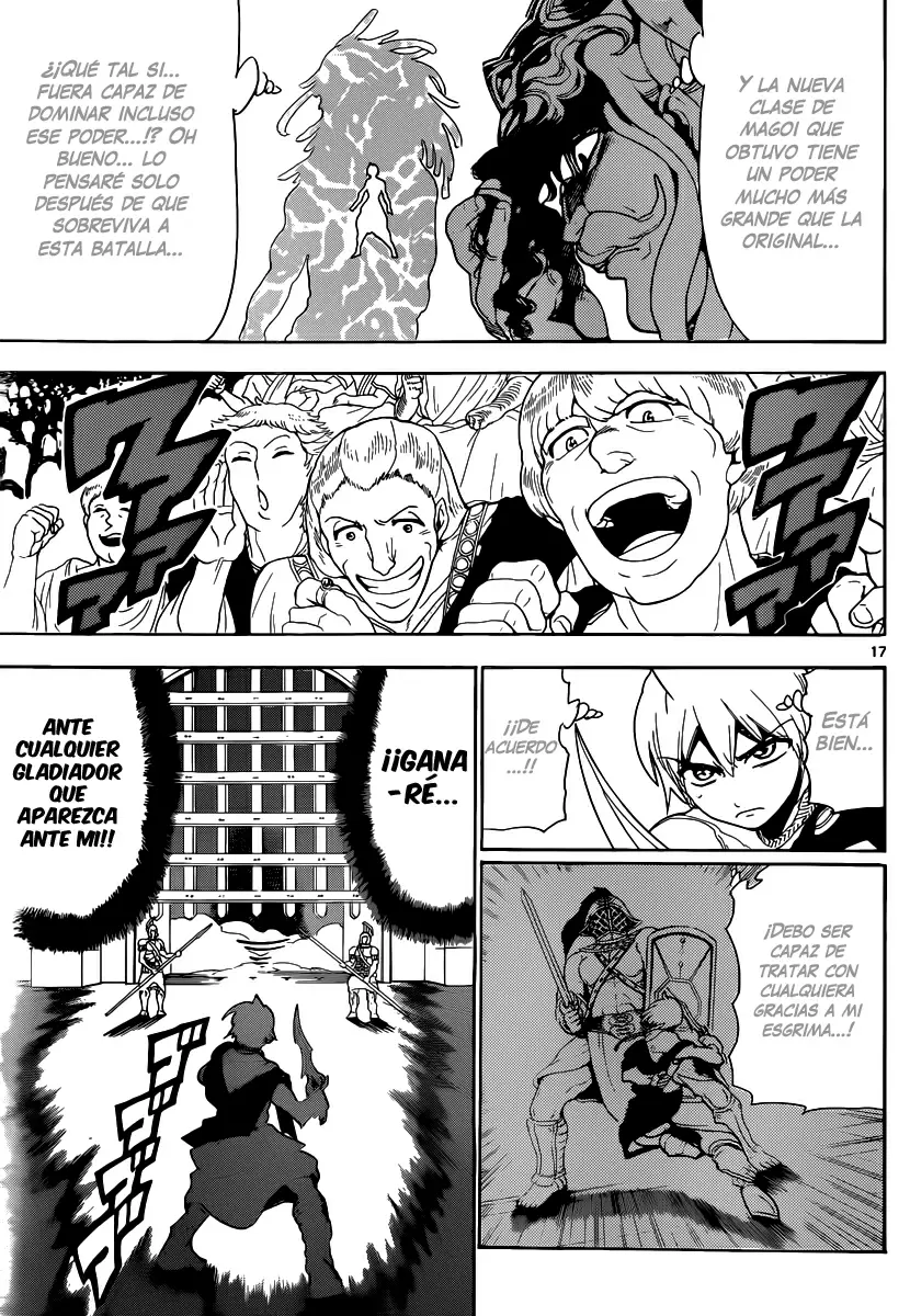 Magi - Labyrinth of Magic capítulo 140, página 17