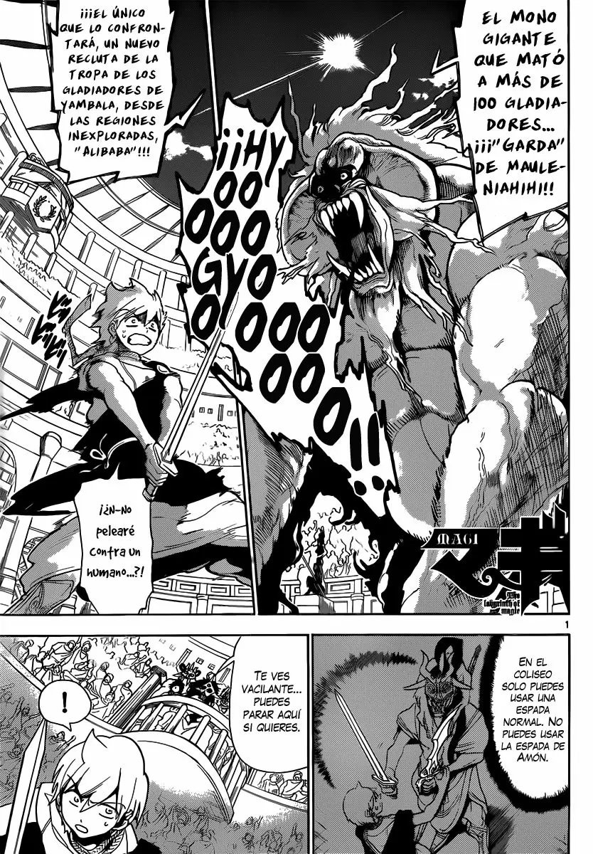 Magi - Labyrinth of Magic capítulo 141, página 1