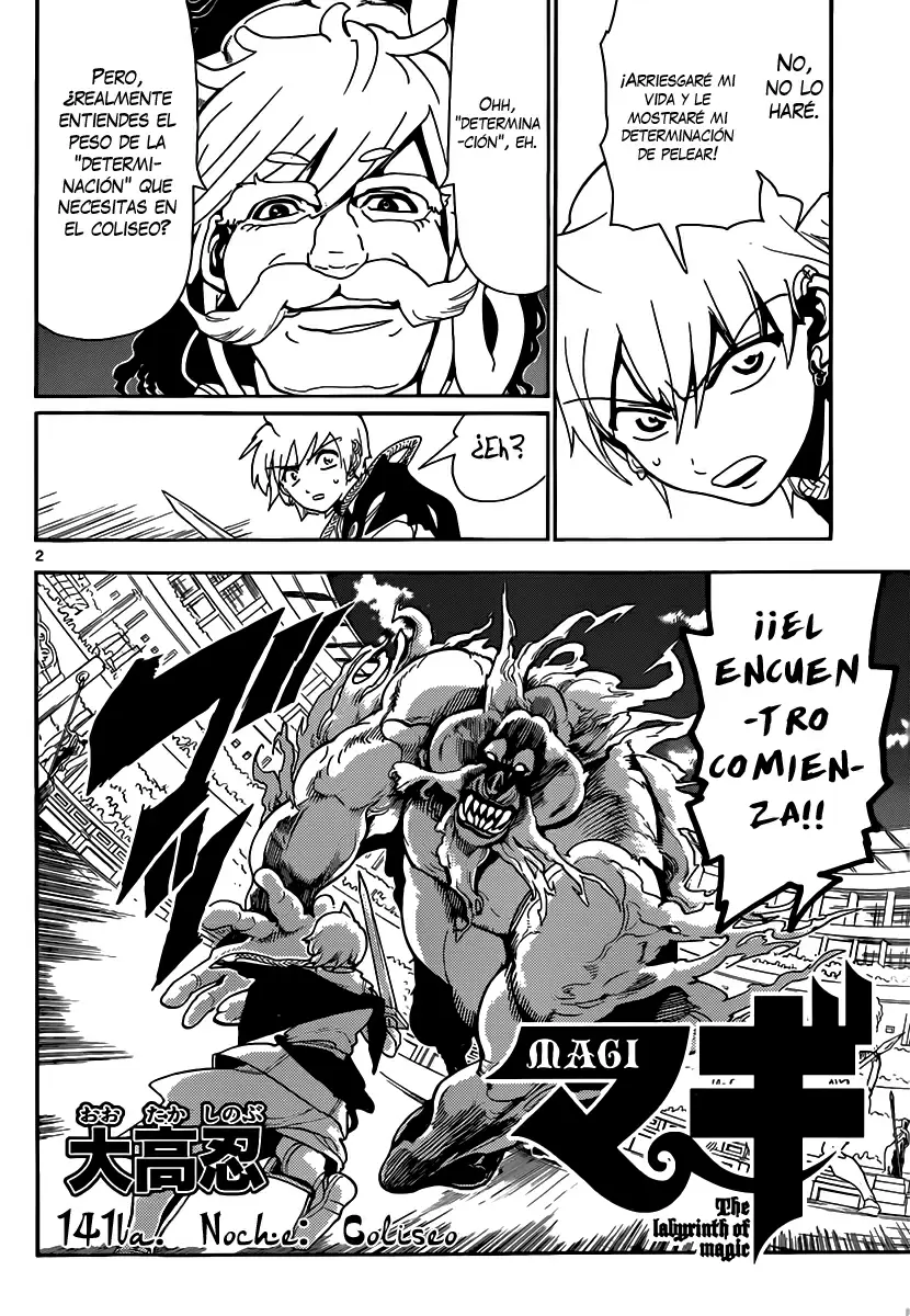 Magi - Labyrinth of Magic capítulo 141, página 2