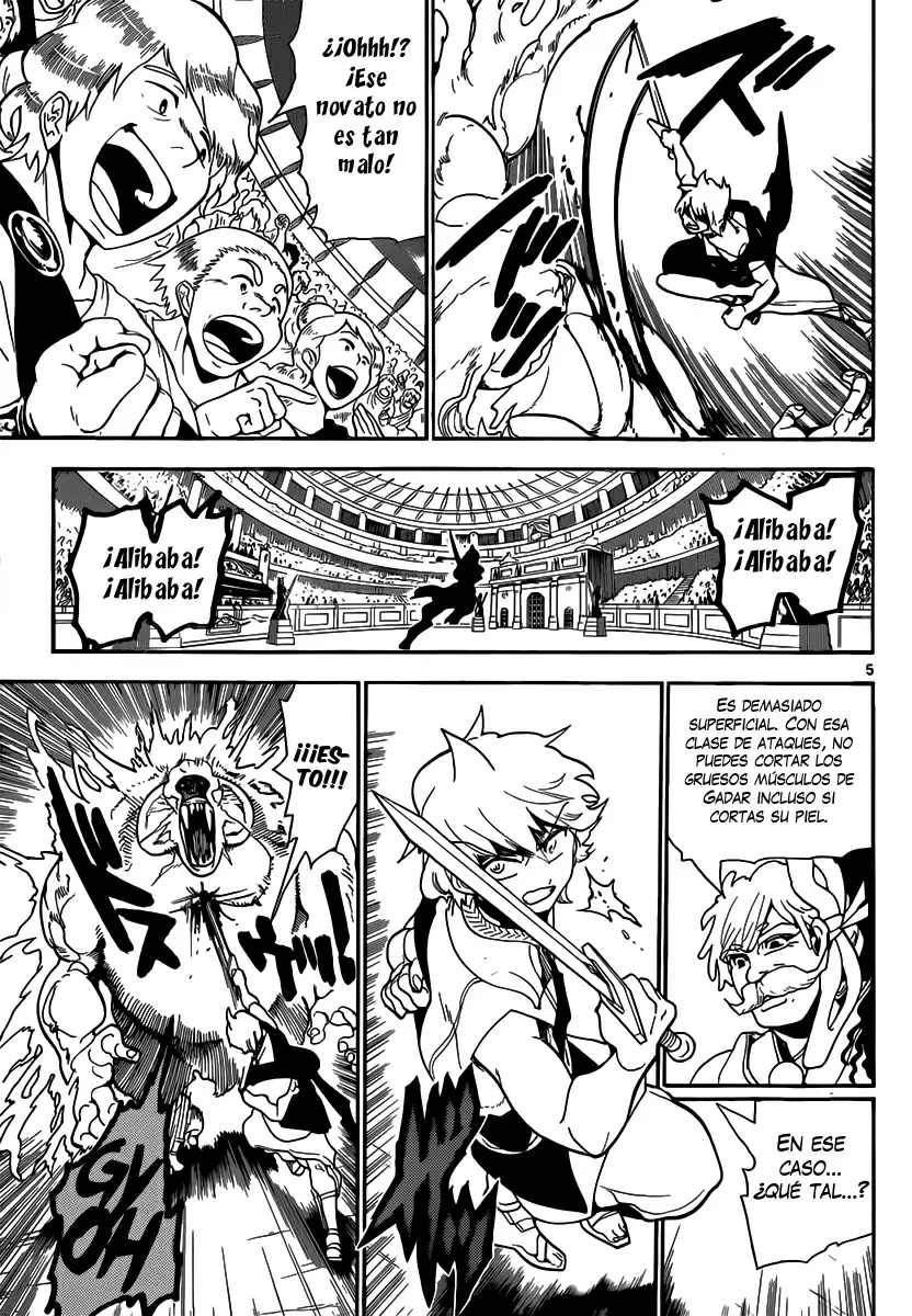 Magi - Labyrinth of Magic capítulo 141, página 5