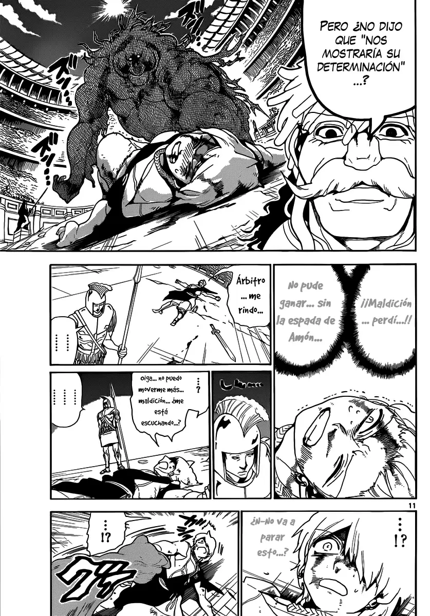 Magi - Labyrinth of Magic capítulo 141, página 11