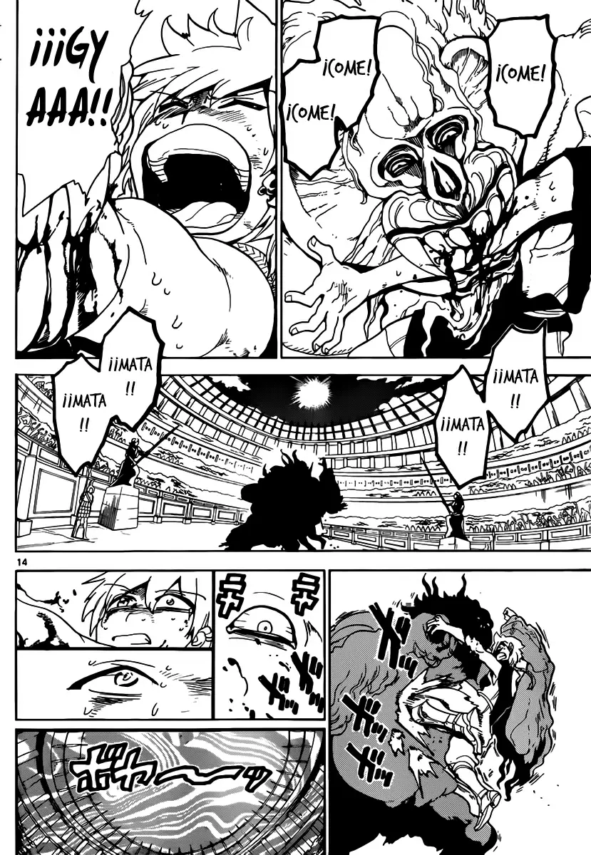 Magi - Labyrinth of Magic capítulo 141, página 14