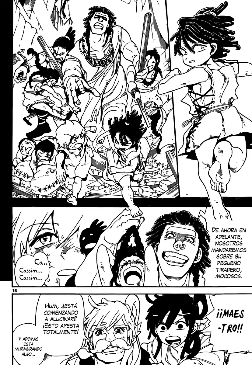 Magi - Labyrinth of Magic capítulo 141, página 16